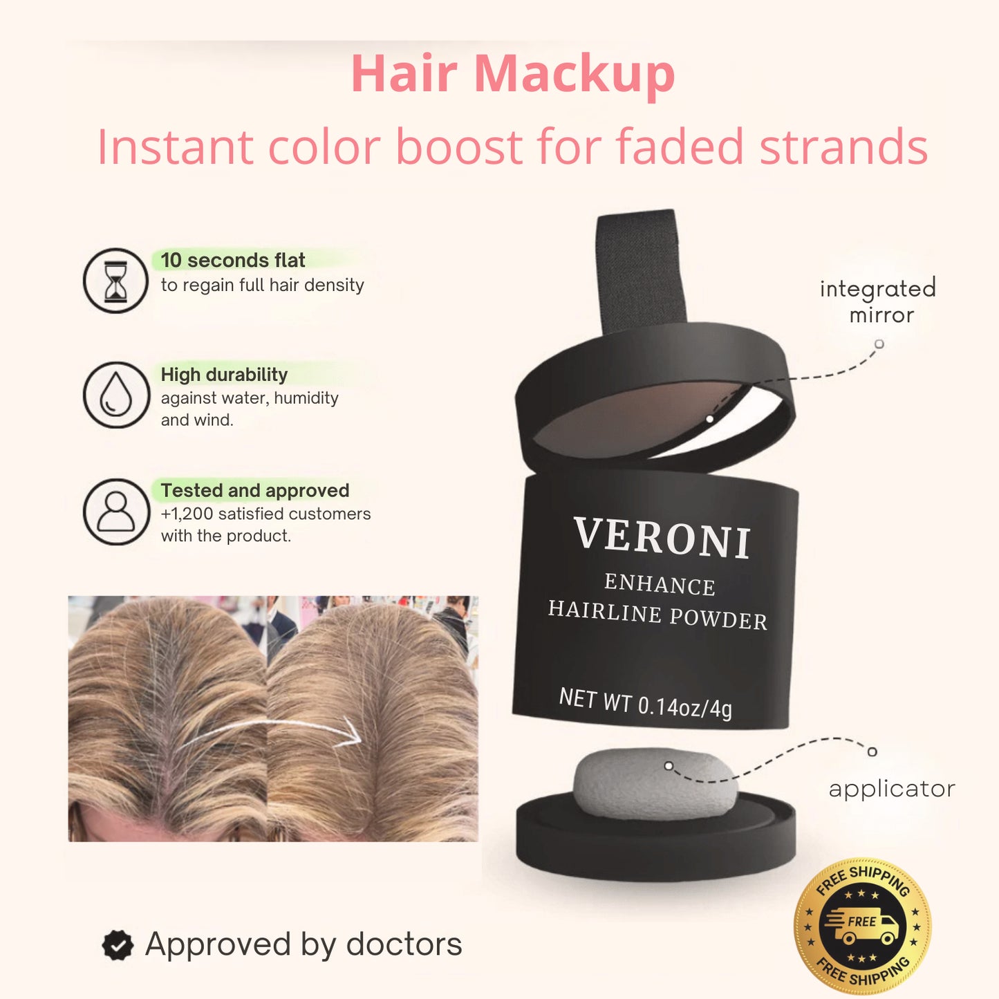 Cover Roots. Add Color. In Seconds.
