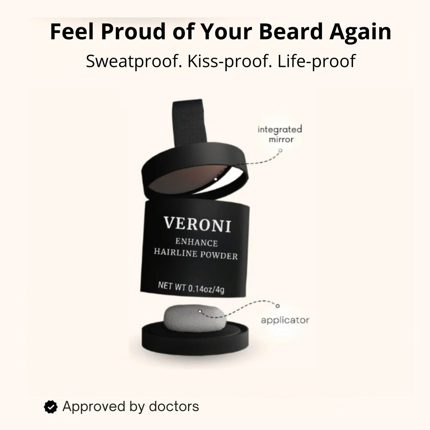 Fix Patchy Beards in 10 Seconds — No Serums. No Waiting